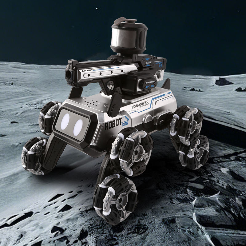 2.4G Remote Controlled Eight Wheeled Stunt Car With Water Cannon