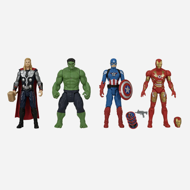 4 PCS Avengers Set