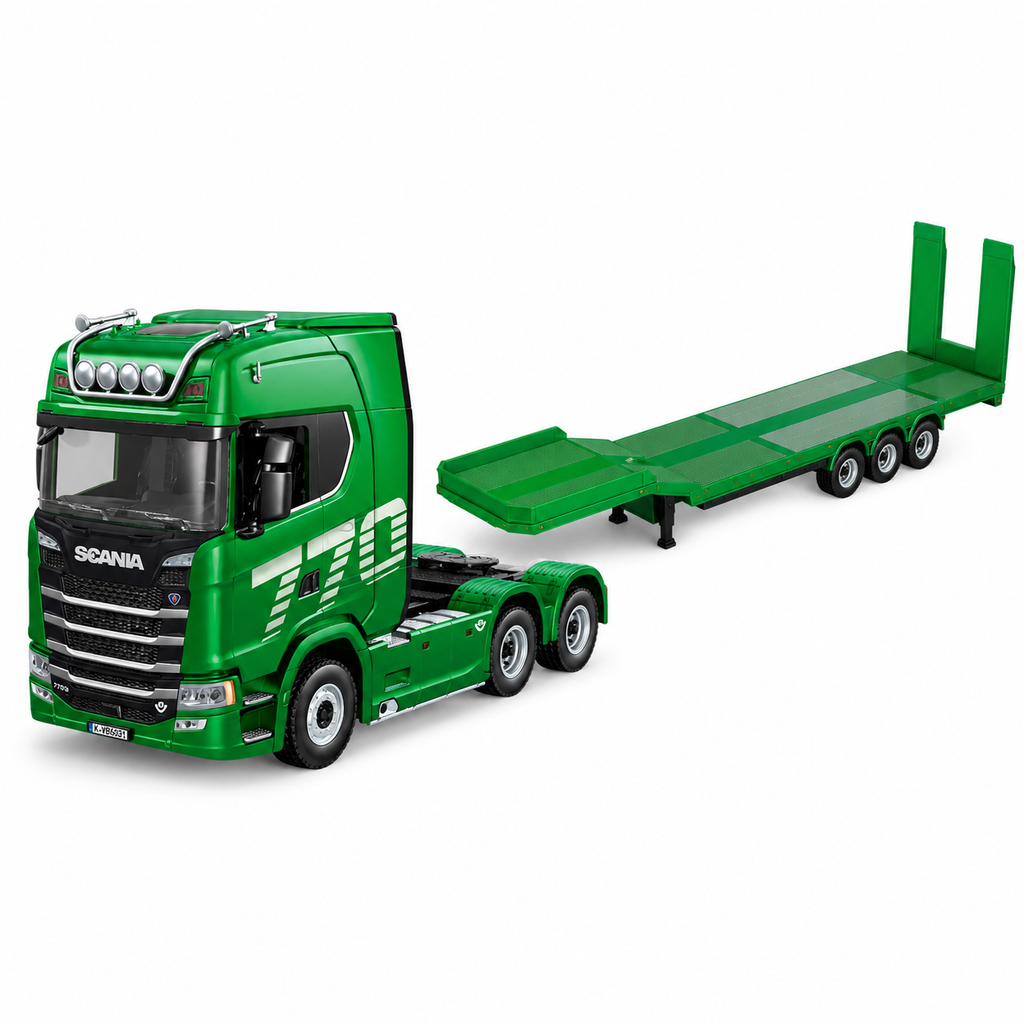 Huina 1501 Scania 770S RC Truck with Trailer 1:18 19CH 2.4GHz