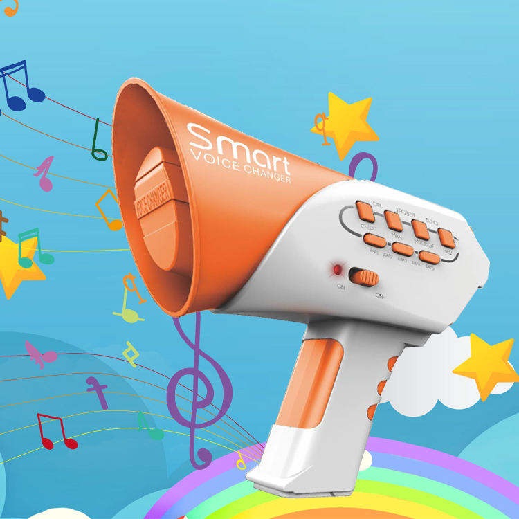 Magic Voice Kids Voice Changer Mic | 12 Funny Sound Effects Microphone for Karaoke, Parties & Pretend Play