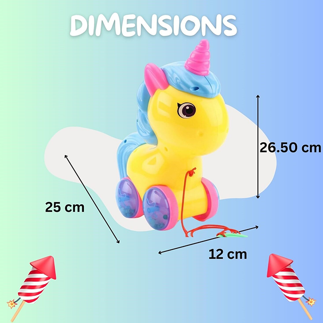 Pull Along Unicorn