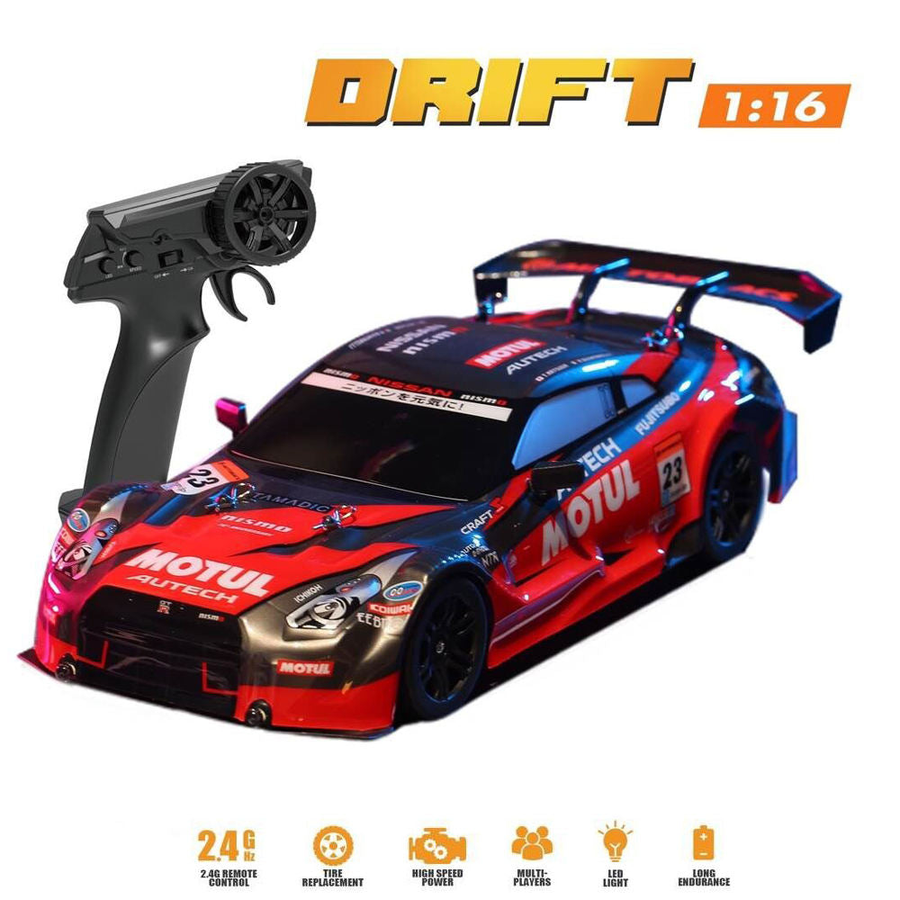 1:16 High-Speed Drift RC Racing Car Premium Four-Wheel Drive Infinitely Variable Speed Car