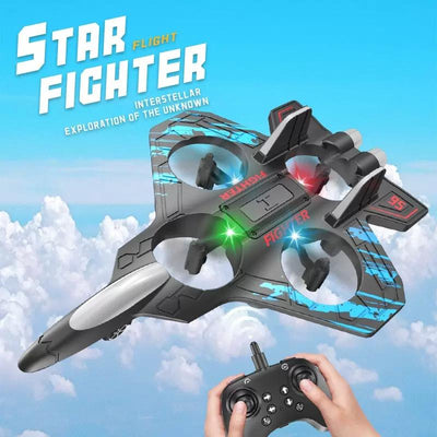 2.4Ghz Remote Control Fighter Jet EPP Stunt Remote Control Foam Fighter Plane - alternate view
