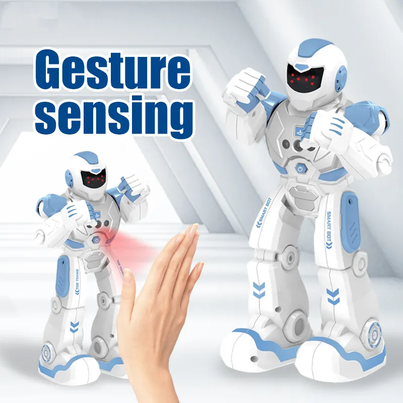 CZ Multi-purpose RC Toy Robots Educational Smart Humanoid Robot Programmable With Expression Show Gesture Sensing Coasting Drive
