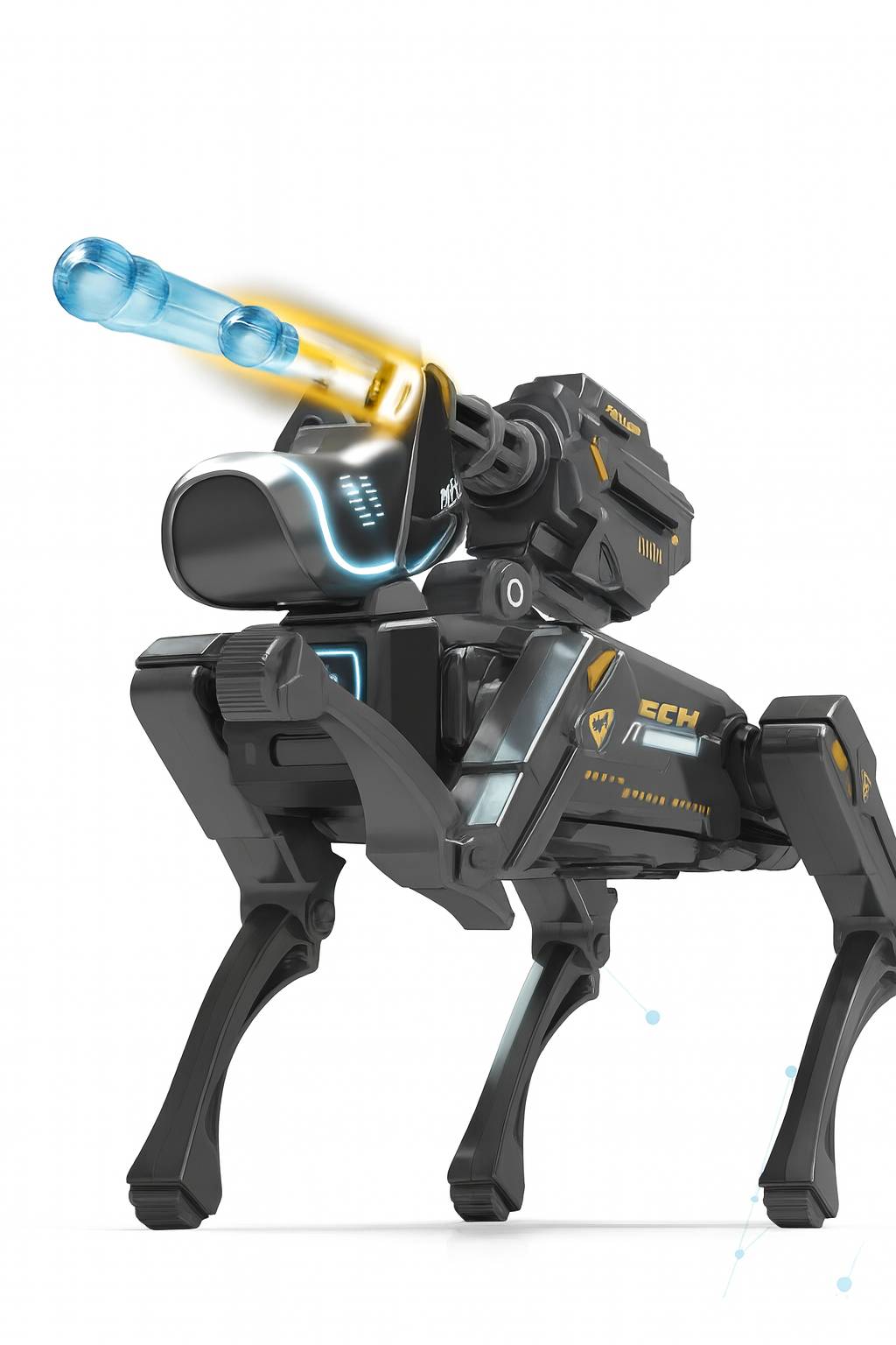 Intelligent Battle Remote Control Robot Dog Toy Interactive Quadruped Combat Robot with Lights Action Electronic Battle Toy for Kids