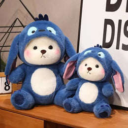 Hoodie Bear 28 CM - Blue