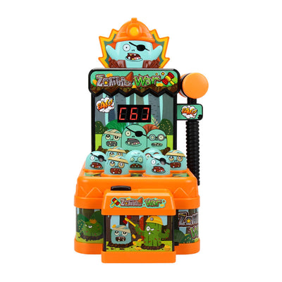 Whack-a-Mole Game with Musical Light Pop-up Features Plastic Hammer Fun for Kids