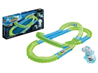 High-speed remote controlled luminous orbital vehicle