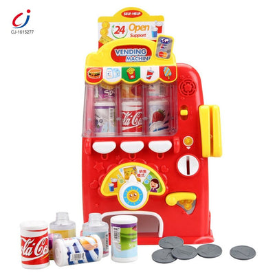 FiveStar Interactive Vending Machine Children Toys Other Pretend Play for Toddlers Kids Drink Machine Games Light & Sound