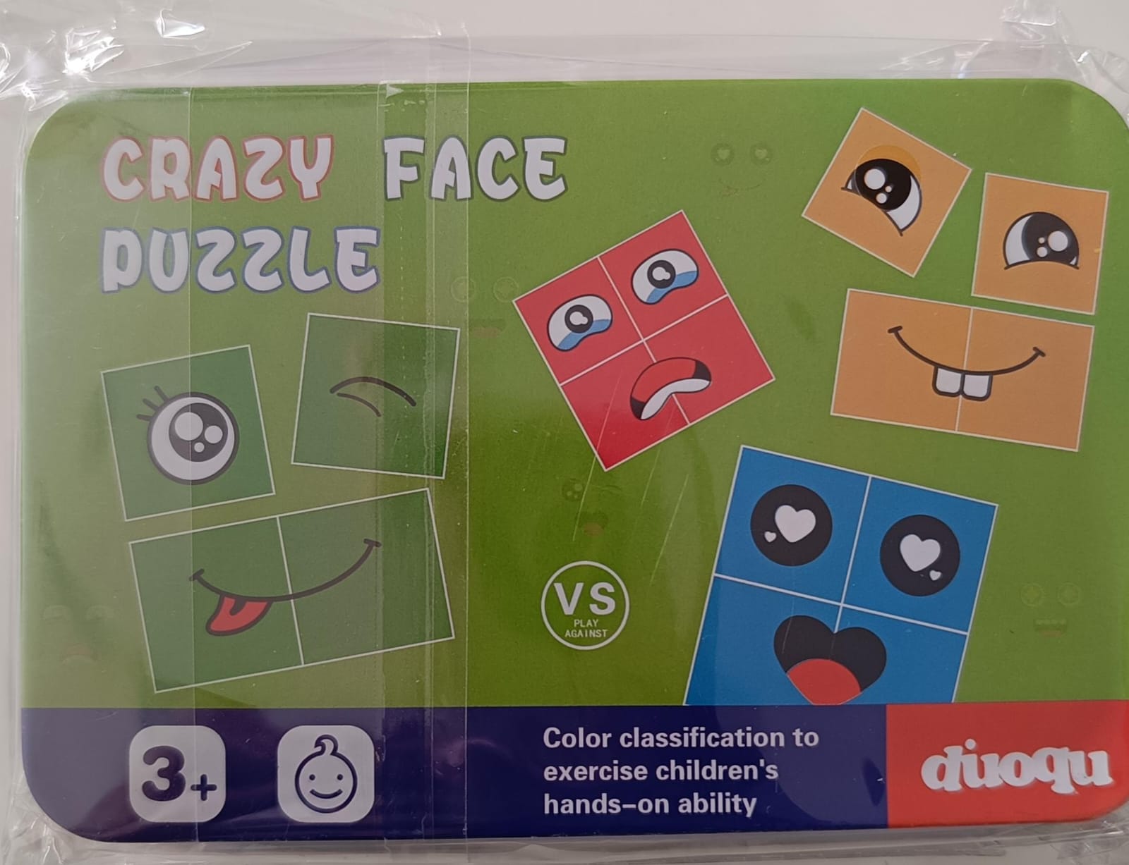 9115 EMOJI CRAZY FACE PUZZLE