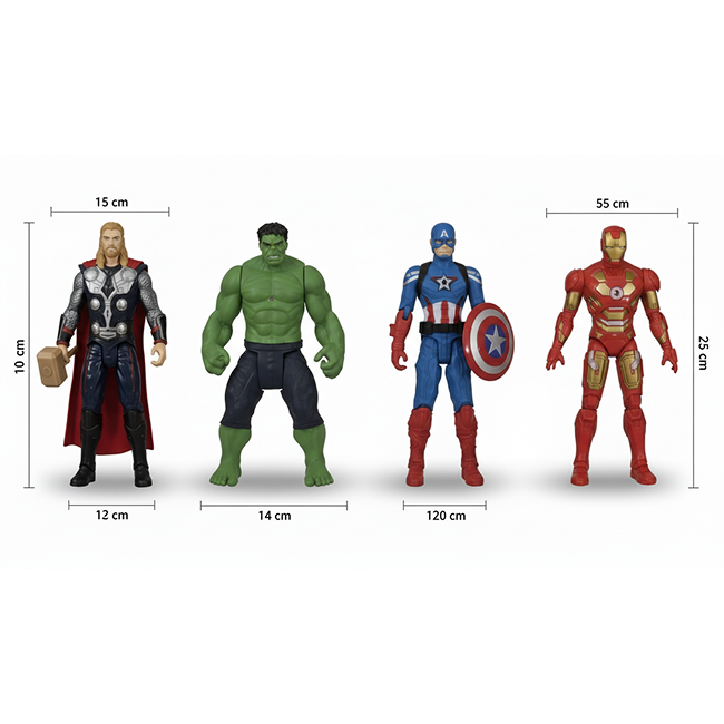 4 PCS Avengers Set