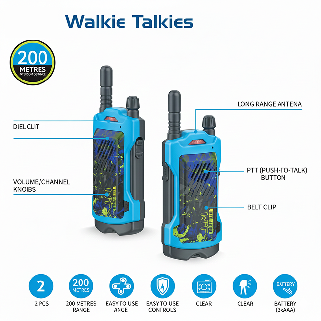 200M High Definition Walkie Talkie -LZ049A