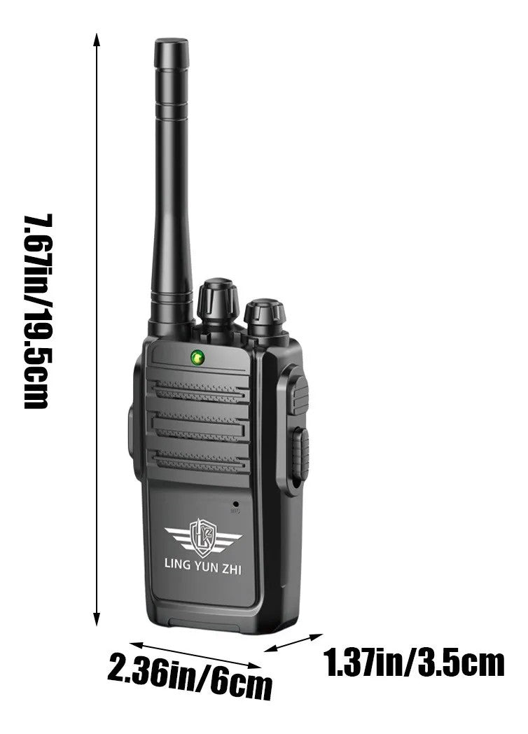 200 Meters Walkie Talkie Set for Kids & Outdoor Adventures | 2PCS Long Range Intercom Radios