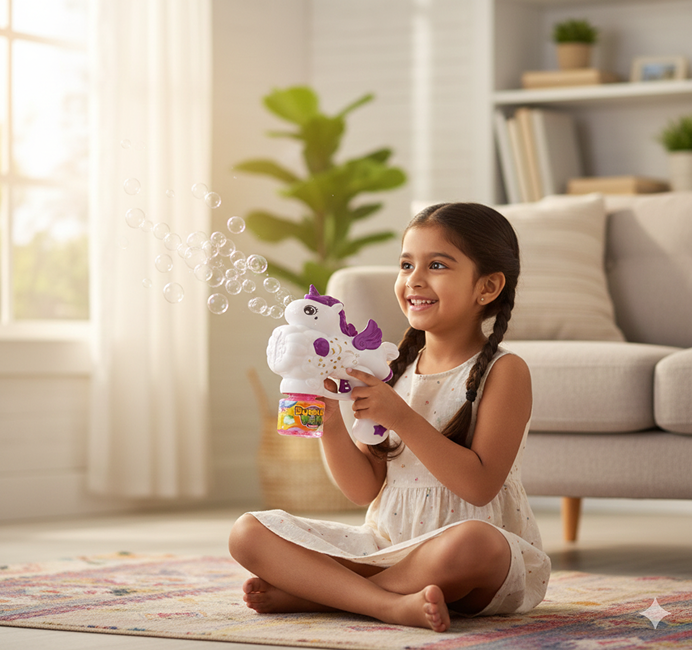 Unicorn Bubble Gun