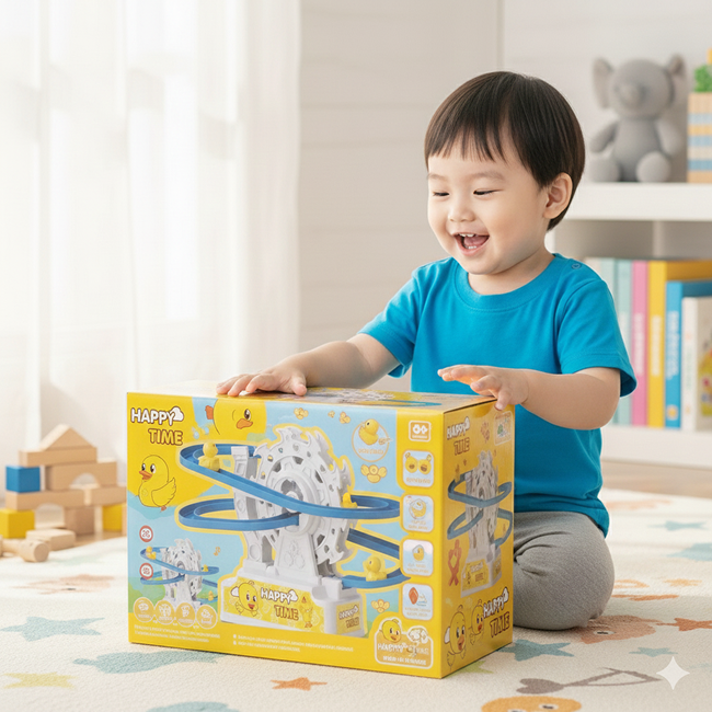 Duck Ferris Wheel Track Set 6pcs Duck