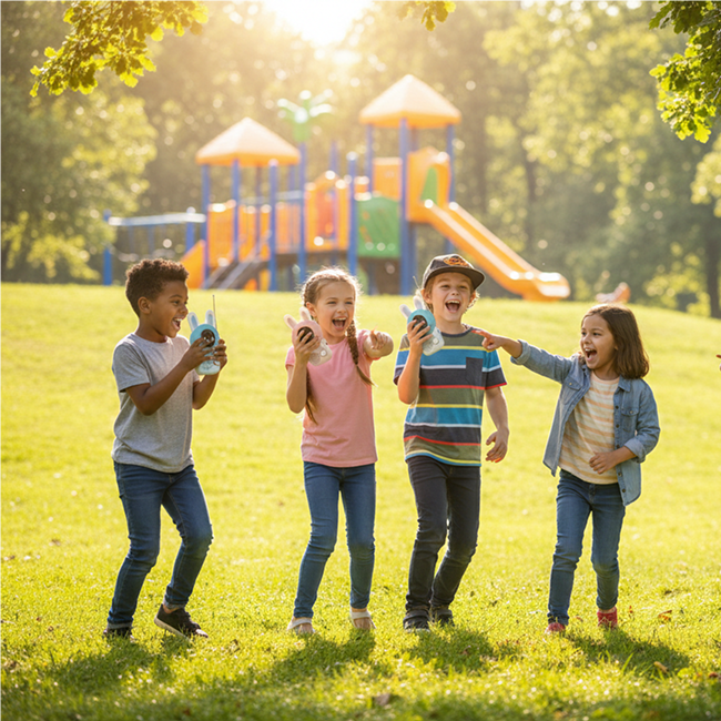 3KM Long Range Kids Walkie Talkie Set | 2-Way Outdoor Communication Toy for Adventure & Role Play