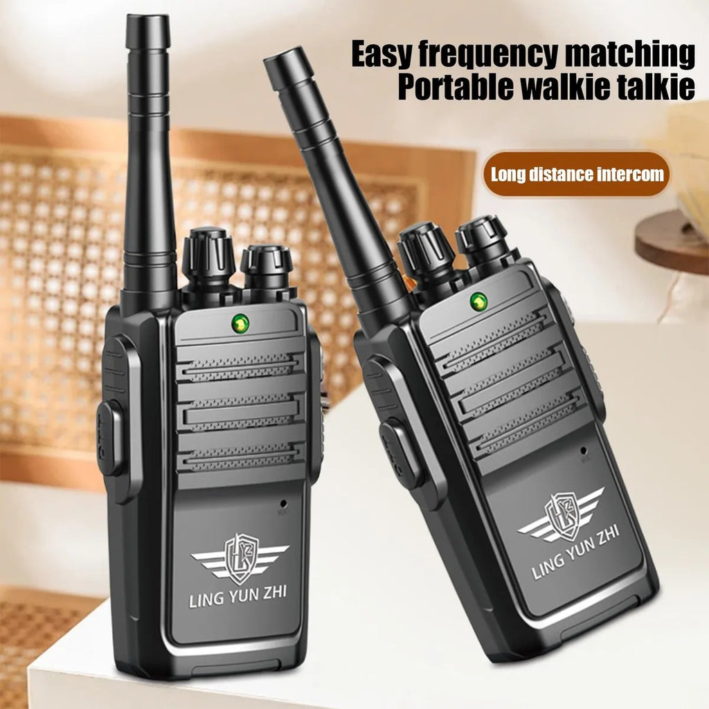 200 Meters Walkie Talkie Set for Kids & Outdoor Adventures | 2PCS Long Range Intercom Radios