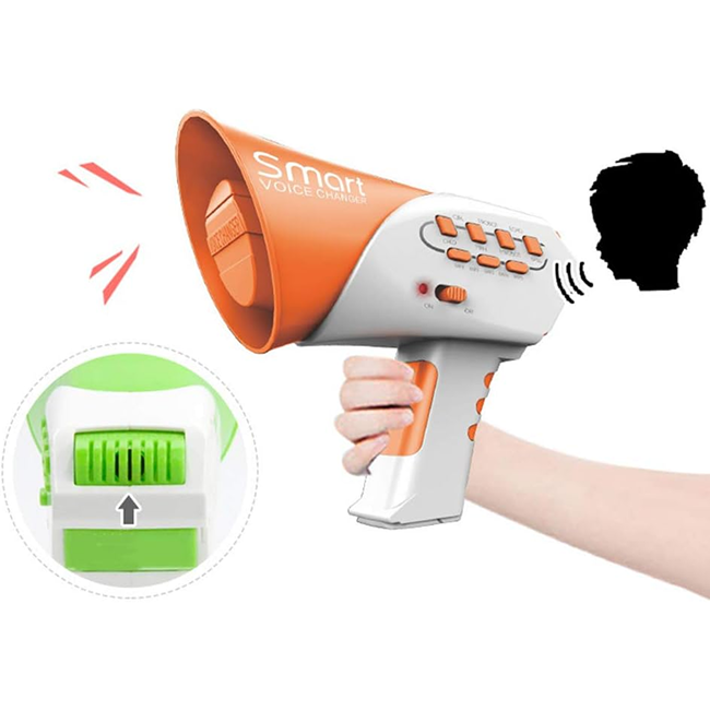 Magic Voice Kids Voice Changer Mic | 12 Funny Sound Effects Microphone for Karaoke, Parties & Pretend Play