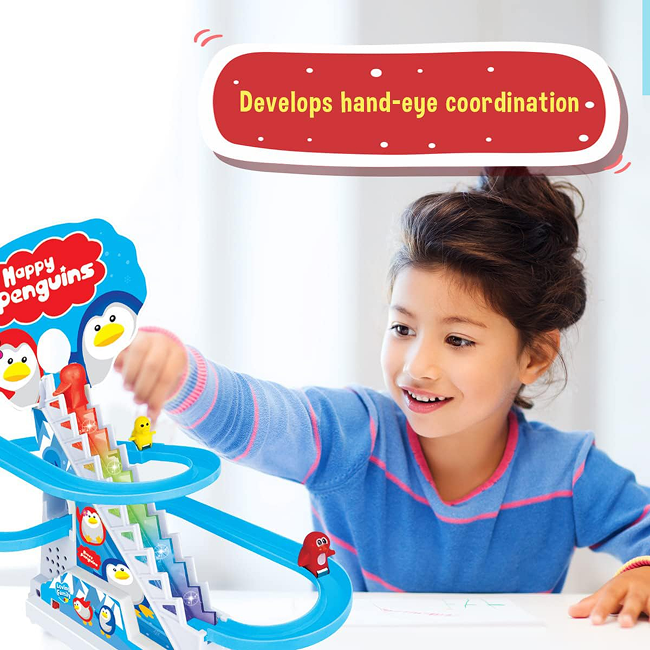 Penguin Stair Climbing