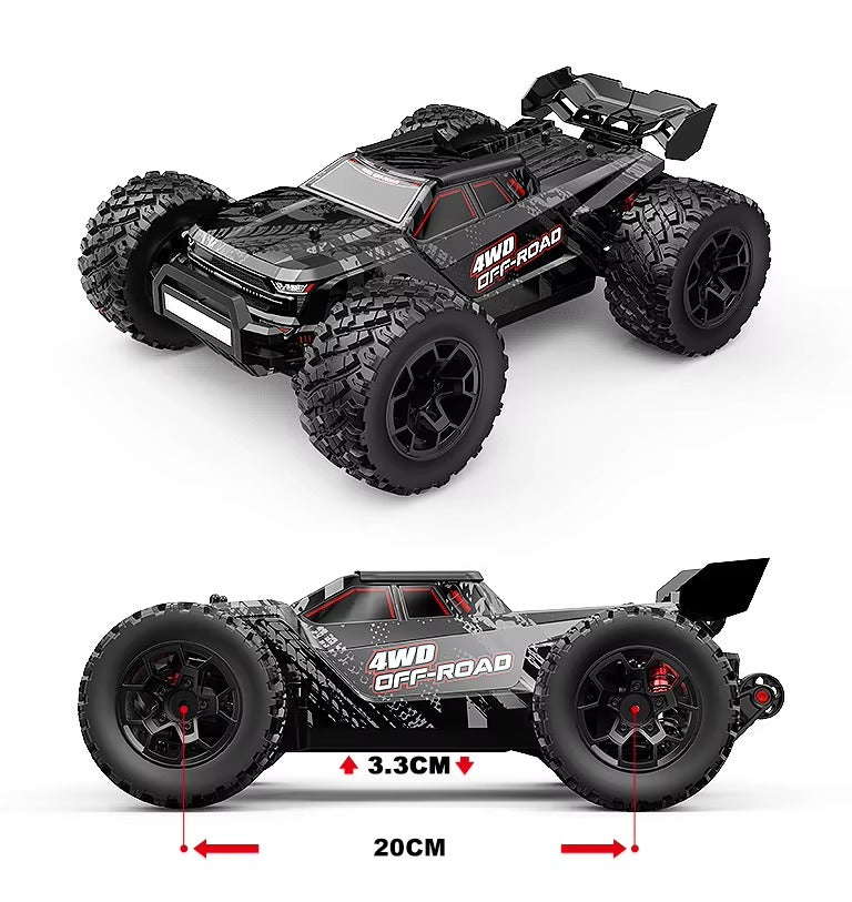MJX Hyper Go 14207 - 1:14 Brushless RC Off-Road Truck | 4WD 53km/h High-Speed Racer with Dual Body Shells & Oil-Filled Shocks description image 8