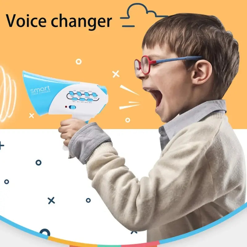 Magic Voice Kids Voice Changer Mic | 12 Funny Sound Effects Microphone for Karaoke, Parties & Pretend Play