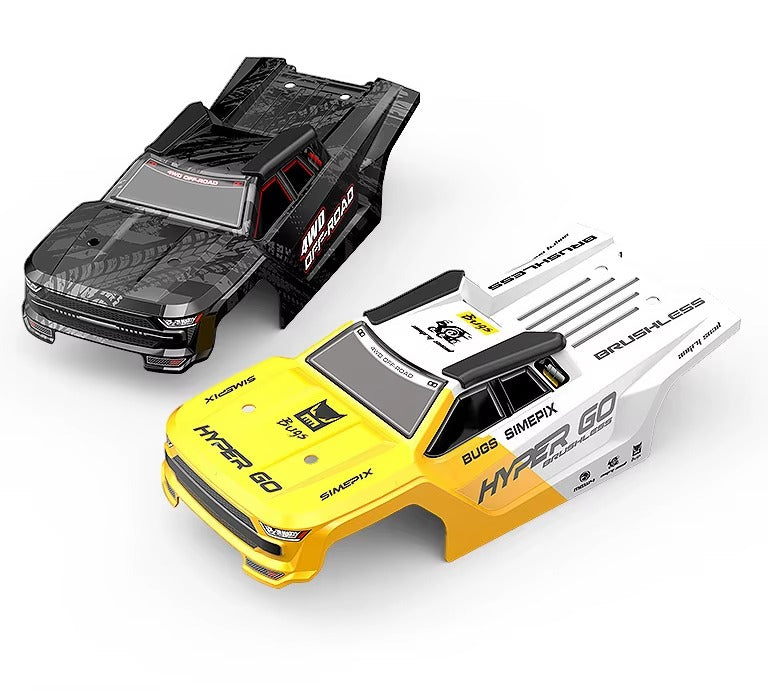 MJX Hyper Go 14207 - 1:14 Brushless RC Off-Road Truck | 4WD 53km/h High-Speed Racer with Dual Body Shells & Oil-Filled Shocks description image 9