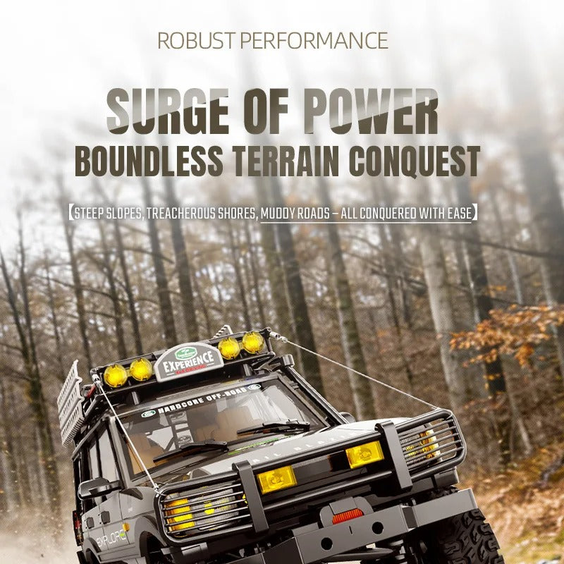 JXC LR1801 - 1:18 RC Rock Crawler | 4WD Dual Speed Off-Road Climbing Truck with 2.4GHz Remote, High Torque & RTR Battery description image 9