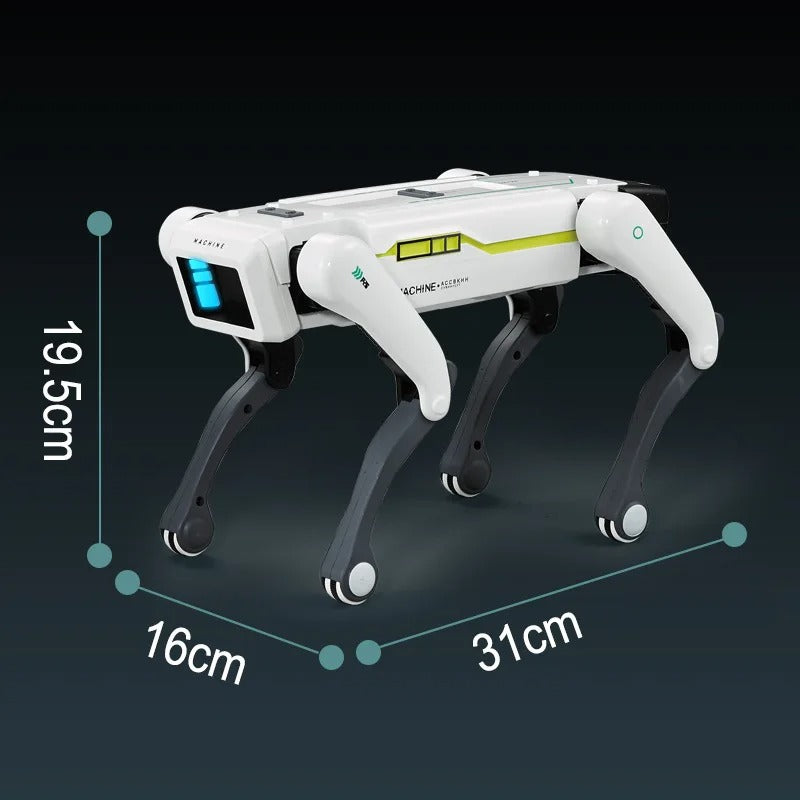 AI Smart Robot Dog Remote Control Interactive Voice Mechanical Walking Electronic Pet Toy with LED Lights Music Dance Storytelling for Kids description image 9