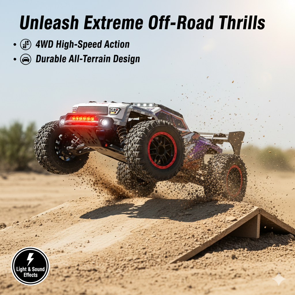 Beast SG316-PRO 4WD Offroad 4X4 High Speed RC Car description image 4