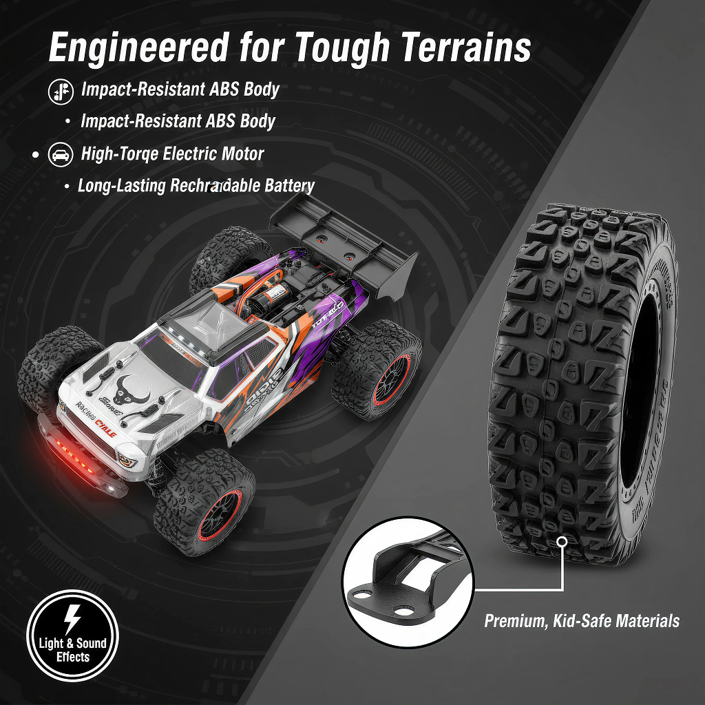 Beast SG316-PRO 4WD Offroad 4X4 High Speed RC Car description image 2