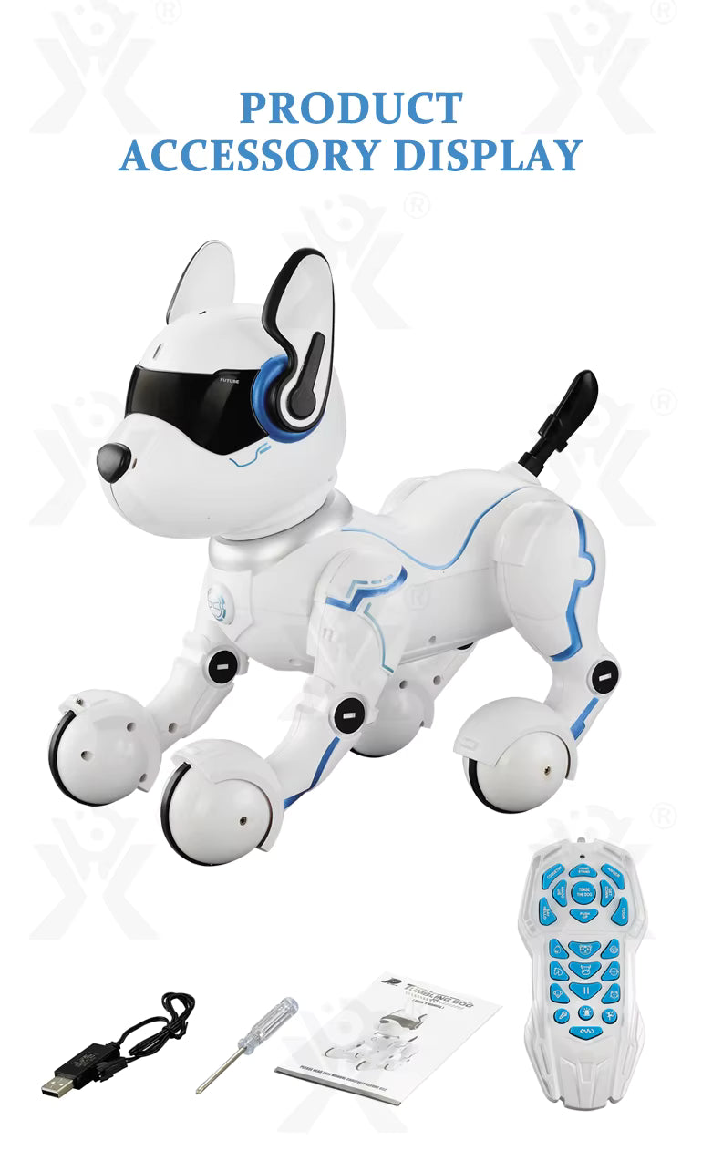 Remote Control Dog Smart Talking Walk Dance Interactive Robot Dog Toy description image 3