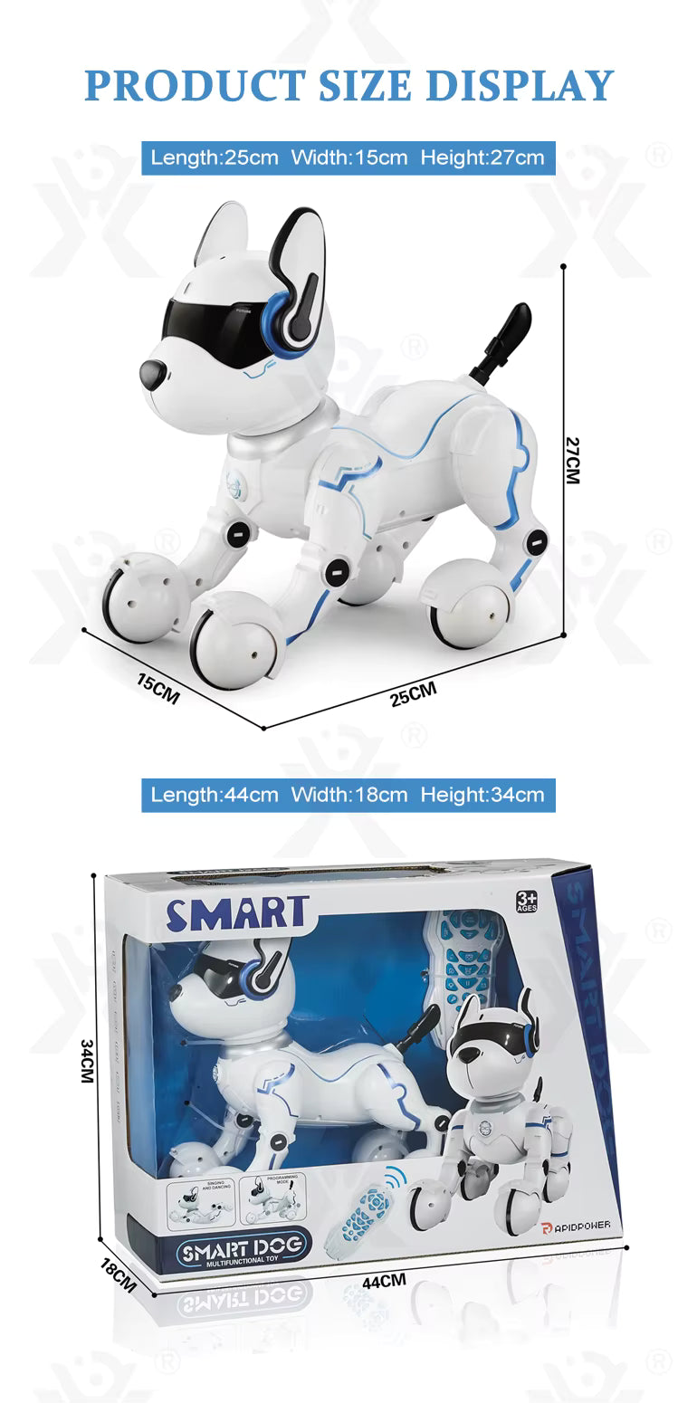 Remote Control Dog Smart Talking Walk Dance Interactive Robot Dog Toy description image 4