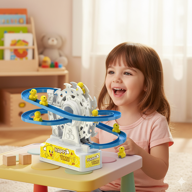 Duck Ferris Wheel Track Set 9pcs Duck