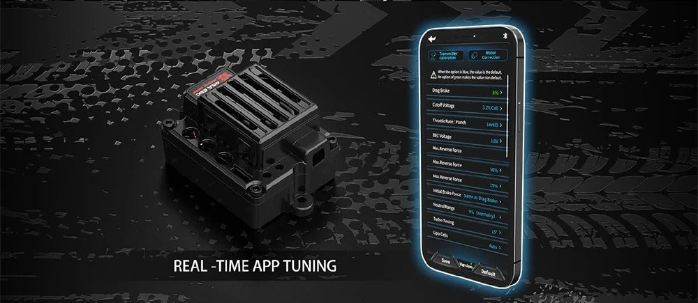 MJX Hyper Go H12Y+ - 1:12 4WD Brushless RC Crawler, 3650 3500KV Sensored Motor, 45A ESC, Aluminum Alloy Body, 20KG Metal Gear Servo, Portal Axles, 2S Battery, 2.4GHz 4CH Radio with LED Lights description image 6