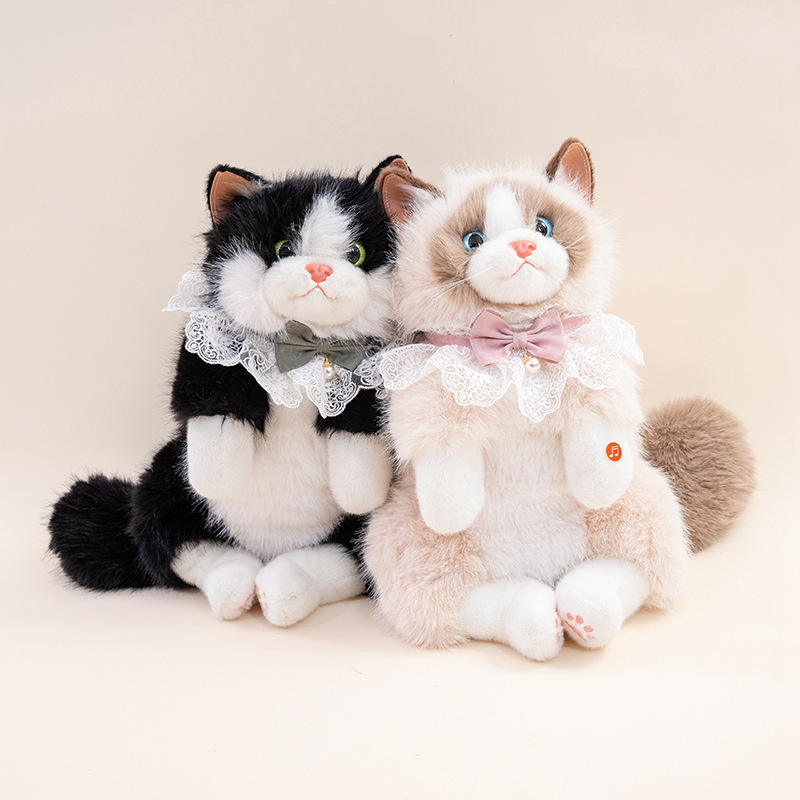Realistic Ragdoll Cat Plush Backpack | Cute Soft Toy Cat Shoulder Bag with Adjustable Straps | Animal Backpack for Girls, Kids & Cat Lovers
