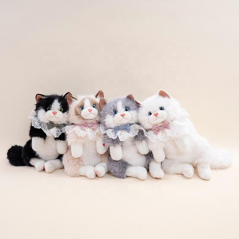 Realistic Ragdoll Cat Plush Backpack | Cute Soft Toy Cat Shoulder Bag with Adjustable Straps | Animal Backpack for Girls, Kids & Cat Lovers