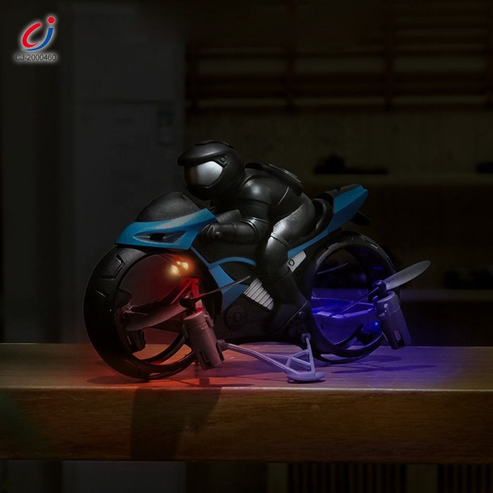 AF903 2-in-1 RC Flying Motorcycle Toy | 2.4GHz Land & Air Quadcopter with 360° Flips, LED Lights & Rechargeable Battery