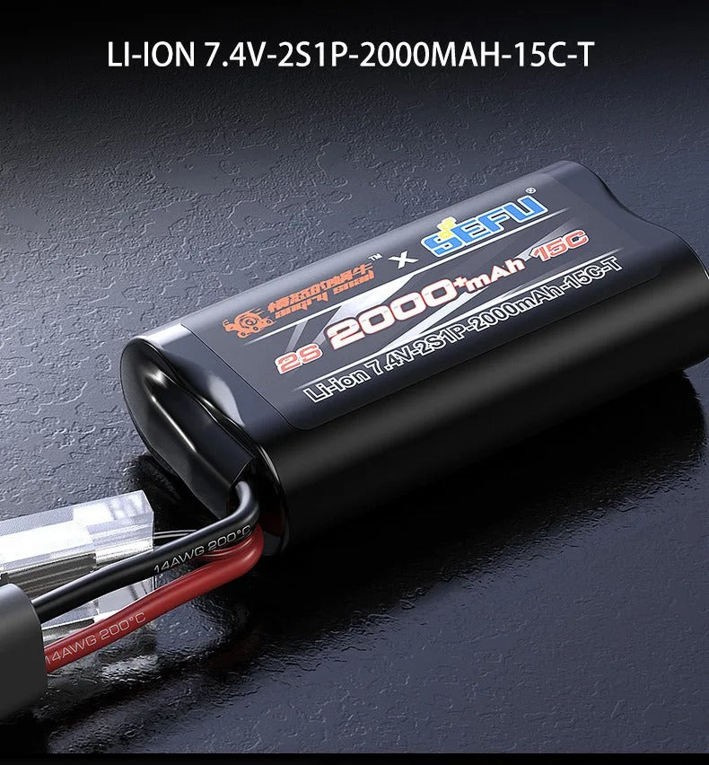 MJX Hyper GO H12Y - 1:12 4WD Brushless RC Crawler, 3650 3500KV Motor, 45A Waterproof ESC, Aluminum Alloy Body Shell, 20KG Metal Gear Servo, Oil-Filled Shocks, 2.4GHz 4CH Radio description image 8