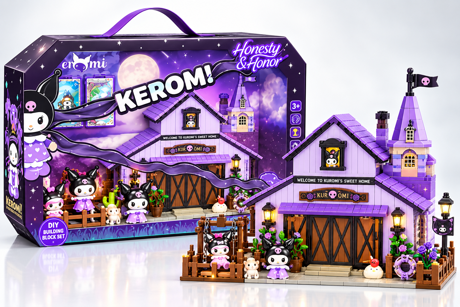 KEROMI Doll House with Light