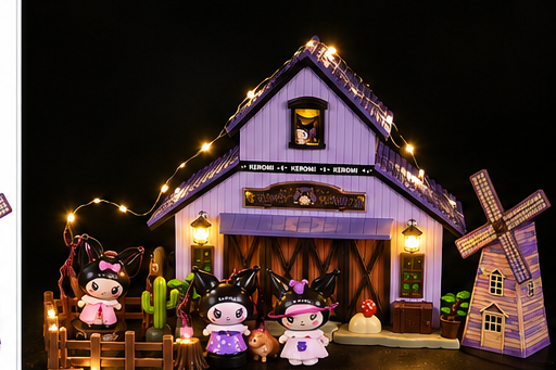 KEROMI Doll House with Light