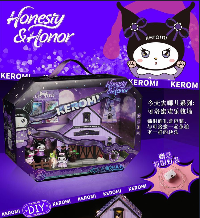 KEROMI Doll House with Light