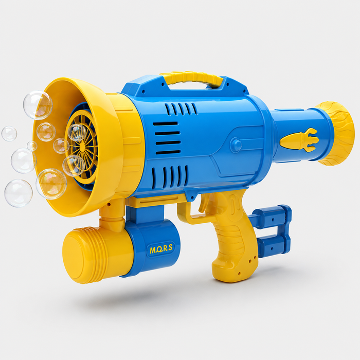 Large Bubble Gun Toy for Kids | Enhanced Bubble Blaster for Outdoor Play, Parties & Backyard Fun