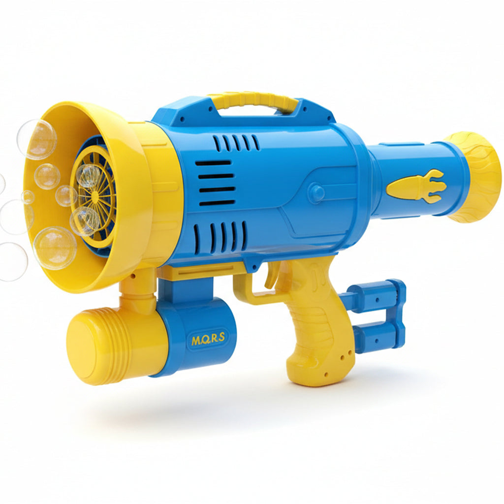 Large Bubble Gun Toy for Kids | Enhanced Bubble Blaster for Outdoor Play, Parties & Backyard Fun