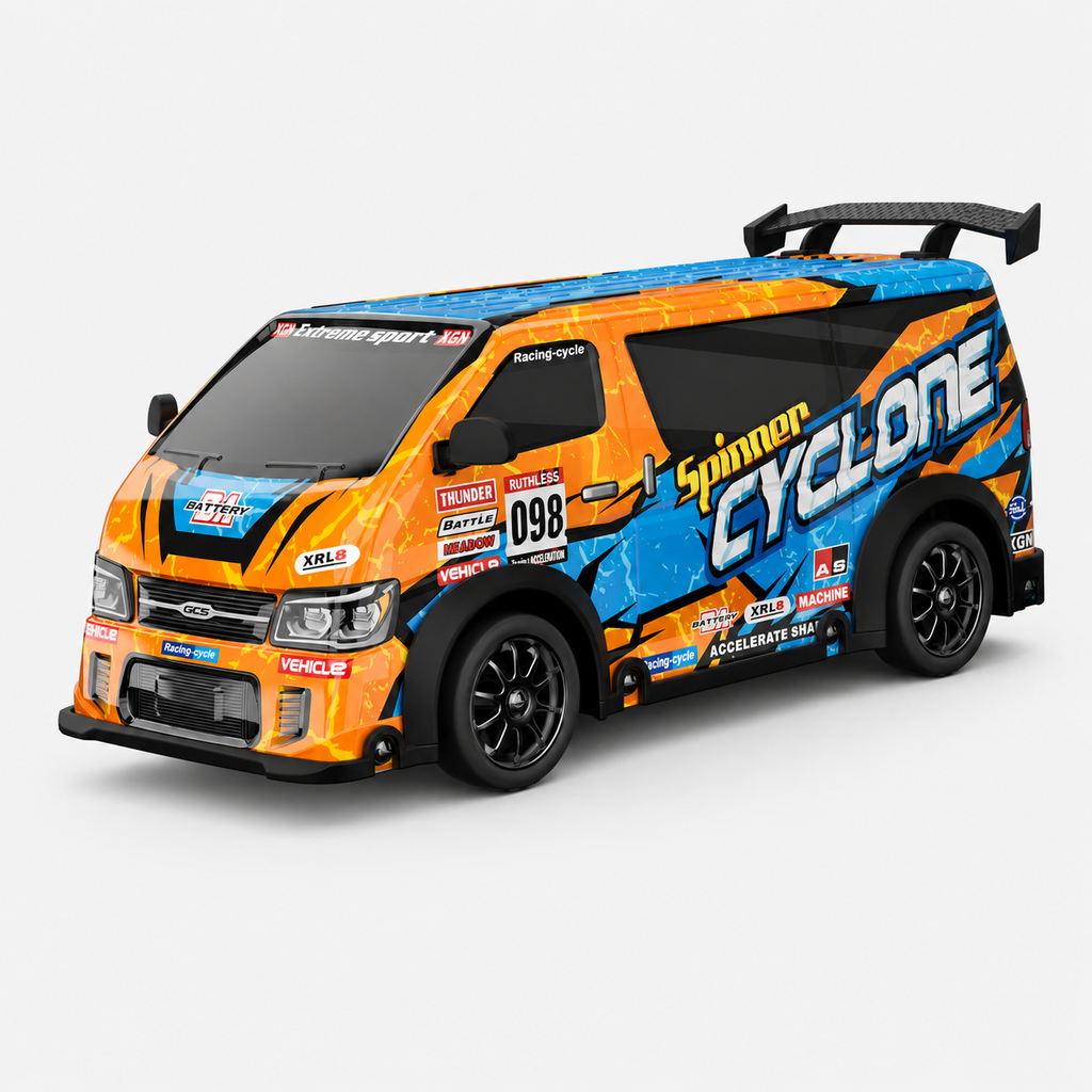 HR 2159 - 1:24 High-Speed RC Drift Racing Truck with 2.4GHz Remote Control, LED Lights & Precision Drift Handling