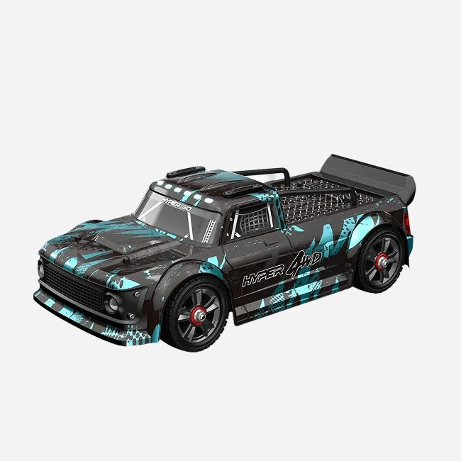 MJX Hyper Go 14301 - 1:14 4WD Brushless RC Rally Drift Car with Gyro Stabilization, Dual Tires & 55km/h Performance