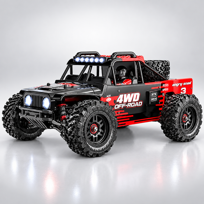 MJX Hyper Go 14209 - 1:14 Brushless RC Desert Truck | 4WD High-Speed Off-Road Performance with Metal Chassis & Oil Shocks