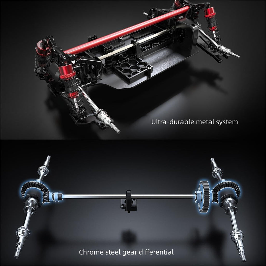 MJX Hyper Go 14209 - 1:14 Brushless RC Desert Truck | 4WD High-Speed Off-Road Performance with Metal Chassis & Oil Shocks