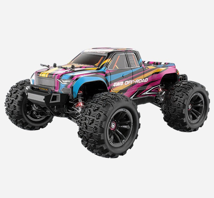 MJX Hyper Go 16209 - 1:16 Brushless RC Monster Truck | 4WD 2.4GHz High-Speed Off-Road Racing Car with Oil-Filled Shocks