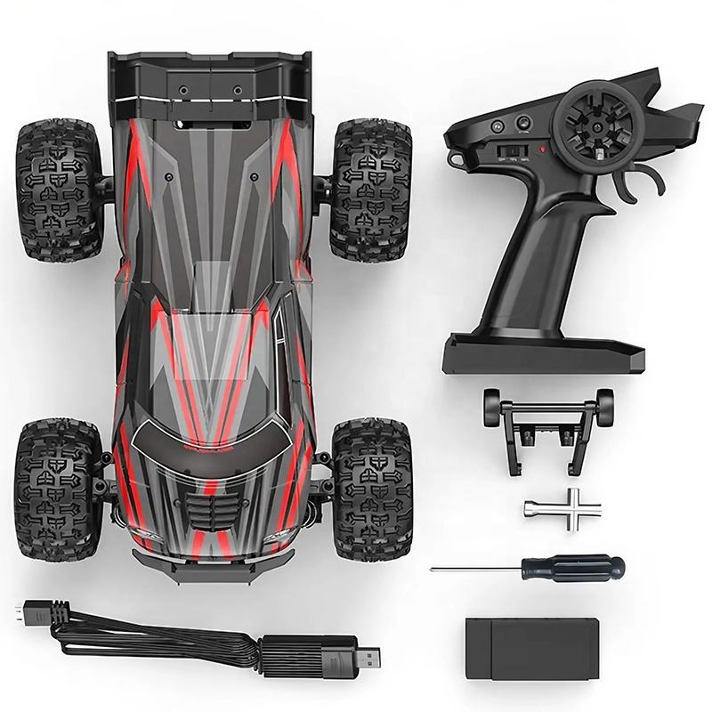 MJX Hyper Go 16210 - 1:16 Brushless RC Truggy | 4WD High-Speed Off-Road Racing Truck with 2.4GHz Remote, Oil-Filled Shocks & RTR Battery