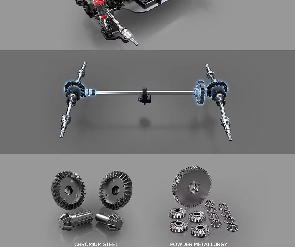 MJX Hyper Go 16210, 1/16 Brushless RC 4WD High Speed Off-Road Truggy Truck description image 3